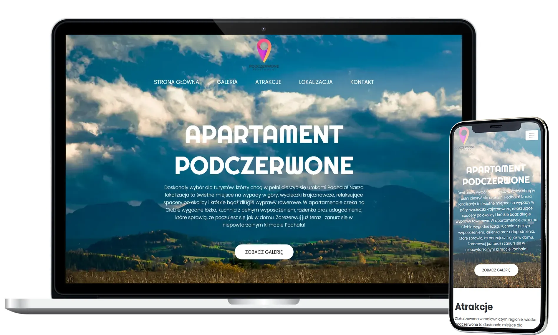 Apartament Podczerwone